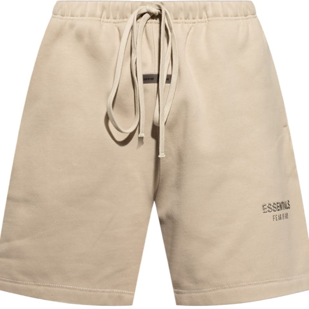 Fear of God Essentials Cream Athletic Shorts